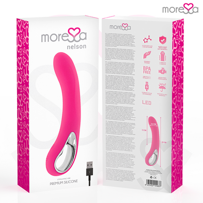 MORESSA - NELSON SILICONA PREMIUM RECARGABLE