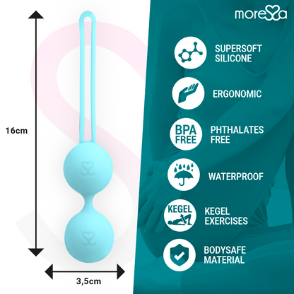 MORESSA - OSIAN TWO PREMIUM TURQUOISE SILICONE