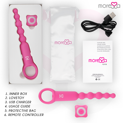 MORESSA - RONIE REMOTE CONTROL PINK ANAL PLEASURE