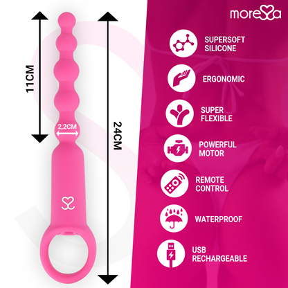 MORESSA - RONIE REMOTE CONTROL PINK ANAL PLEASURE