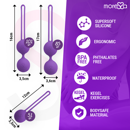 MORESSA - OSIAN PREMIUM SILICONE LILS SET