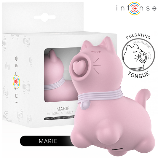 INTENSE - MARIE PINK EFEITO DE PULSAÇÃO ESTIMULADOR DE LÍNGUA