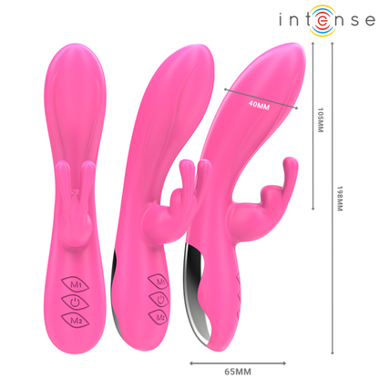 INTENSE - RANDALL RABBIT VIBRADOR 10 VIBRAÇÕES ROSA