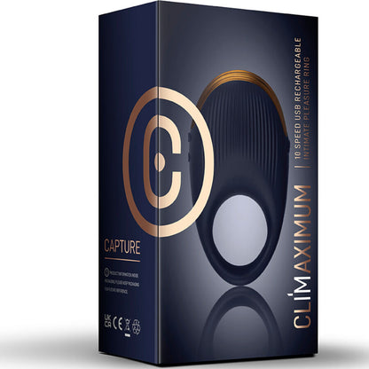 CLIMAXIMUM - VIBRADOR DE ANEL PENIANO SENSORIAL CAPTURE