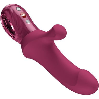 FUN FACTORY - BI STRONIC CURVE THRUSTING RABBIT PULSATORS VERMELHO VINHO