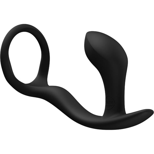 FUN FACTORY - PLUG ANAL CON ANILLO DE BOTO NEGRO