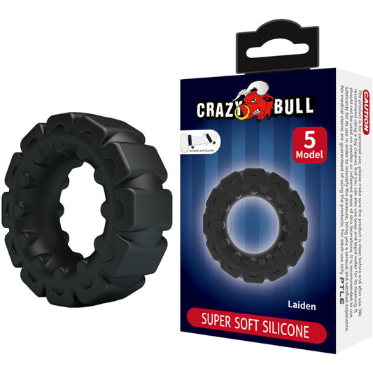 CRAZY BULL - ANEL DE SILICONE LAIDEN MODELO 5