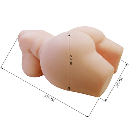 CRAZY BULL - GRACE TRONCO FEMININO REALISTA VAGINA E ANAL 7,5 KG