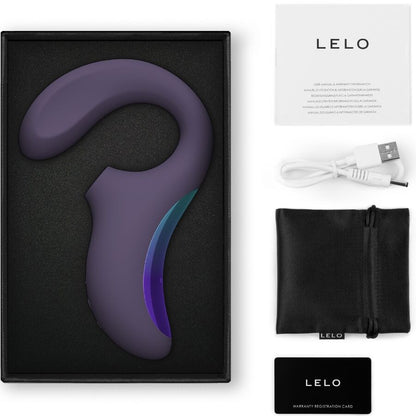 LELO - ENIGMA WAVE MASAJEADOR DE TRIPLE VIBRACIÓN CYBER PÚRPURA