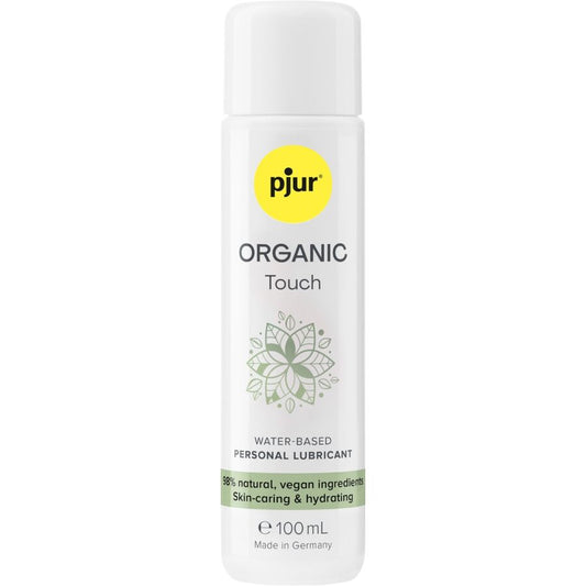PJUR - LUBRIFICANTE ORGANIC TOUCH HIDRATANTE VEGANO 100 ML