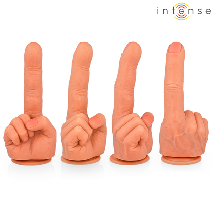 INTENSE - ESTIMULADOR DE PONTO G HUBERT MÃO FLEXÍVEL 14,2 CM