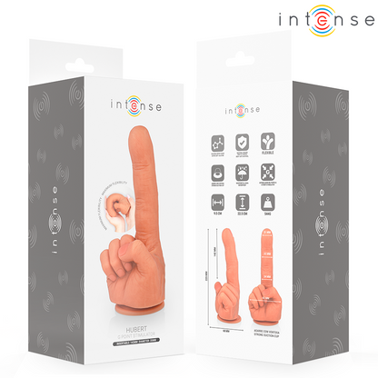 INTENSE - ESTIMULADOR DE PONTO G HUBERT MÃO FLEXÍVEL 14,2 CM