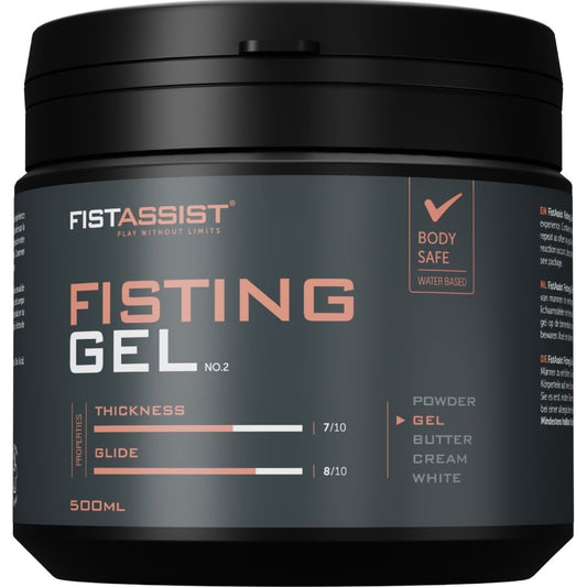 COBECO - FIST ASSIST GEL DE FISTING EXTRAGRUESO A BASE DE AGUA 500 ML
