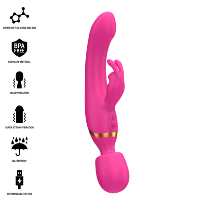 INTENSE - VIBRADOR DUPLO WINONA COELHO E VARINHA