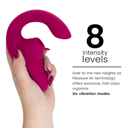 WOMANIZER - VIBRADOR ESTIMULADOR BLEND RABBIT ROSA VIBRANTE