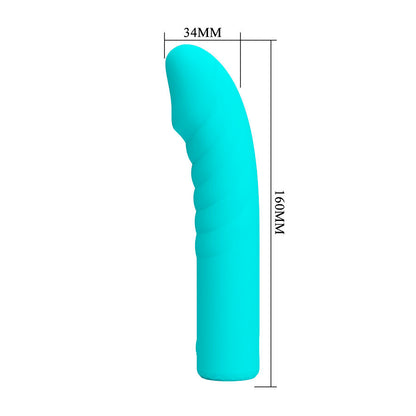 PRETTY LOVE - RYLAN VIBRADOR AZUL PARA PUNTO G