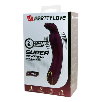 PRETTY LOVE - DJ RABBIT VIBRADOR DE PONTO G ROXO