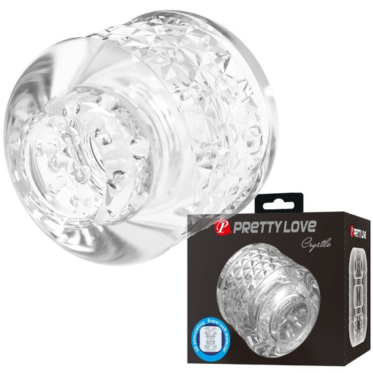 PRETTY LOVE - CRYSTLE MASTURBADOR DE DOBLE ENTRADA