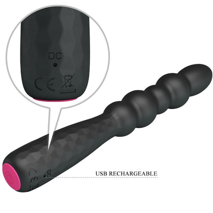 MR PLAY - PLUG ANAL VIBRATÓRIO FLEXÍVEL