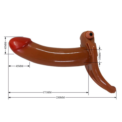 PRETTY LOVE - VIBRADOR CON STRAP-ON BRADDEN