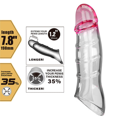 PRETTY LOVE - DARNELL FUNDA PARA PENE CON EFECTO TRANSPARENTE