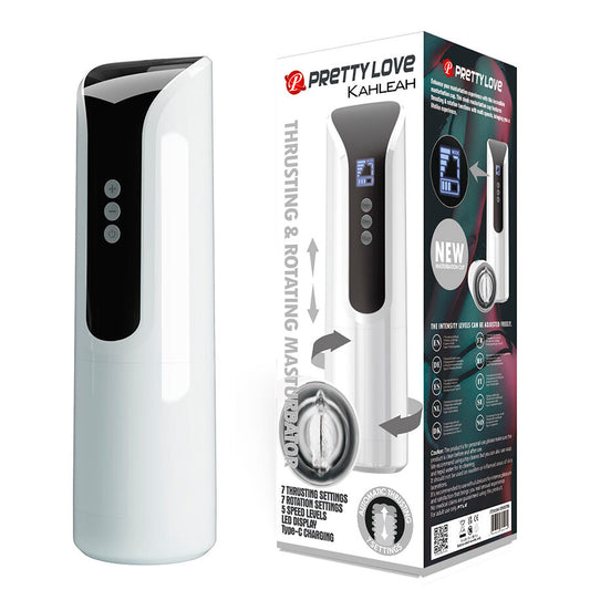 PRETTY LOVE - KAHLEAH MASTURBATOR COM EMPURRAÇÃO E ROTAÇÃO