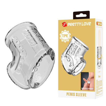 PRETTY LOVE - FUNDA CORTA TRANSPARENTE PARA PENE