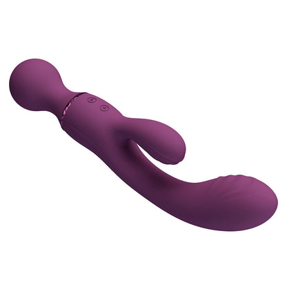 PRETTY LOVE - VIBRADOR ROXO PARA PONTO G, VERSÁTIL E COMPLETO