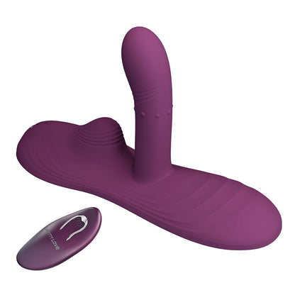 PRETTY LOVE - LUKA VIBRADOR SENTADO CON EFECTO DE CALOR Y CONTROL REMOTO