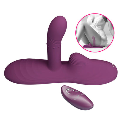 PRETTY LOVE - LUKA VIBRADOR SENTADO CON EFECTO DE CALOR Y CONTROL REMOTO