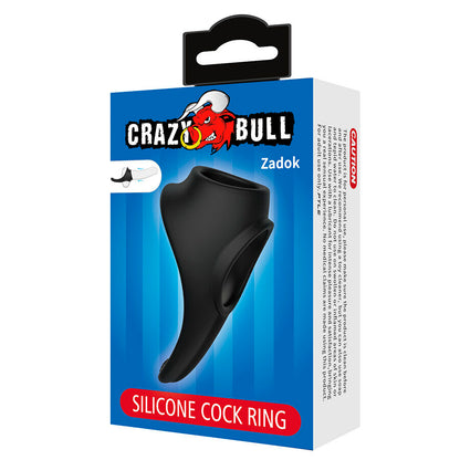 CRAZY BULL - ZADOK ANEL ERGONÔMICO COM ESTIMULADOR PERINEAL