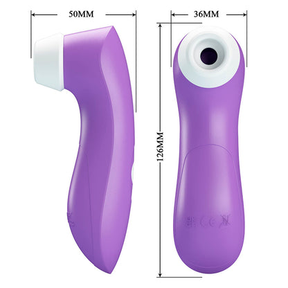 ROMANCE - DISPOSITIVO DE SUCCIÓN CLITORAL CON TECNOLOGÍA DE PULSACIÓN PÚRPURA
