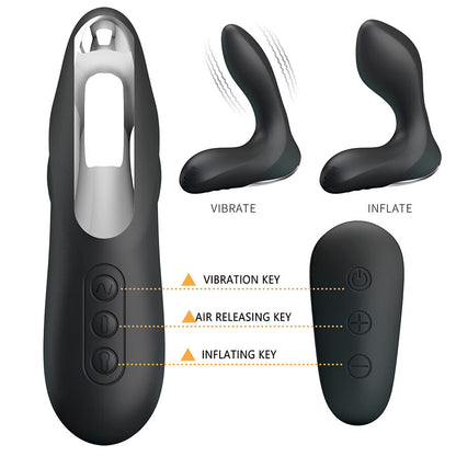 MR PLAY - MASSAGEADOR DE PRÓSTATA COM CONTROLE REMOTO DE VIBRAÇÃO