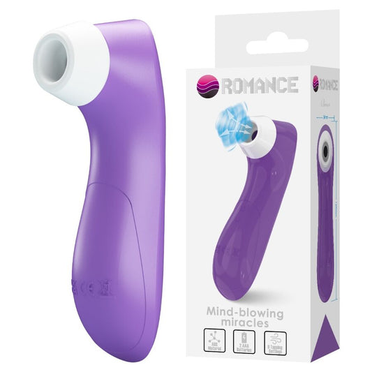 ROMANCE - DISPOSITIVO DE SUCCIÓN CLITORAL CON TECNOLOGÍA DE PULSACIÓN PÚRPURA