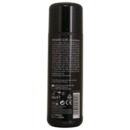 HOT - LUBRIFICANTE PREMIUM SILICONE GLIDE À BASE DE SILICONE 100 ML