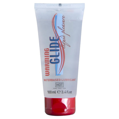 HOT - LUBRICANTE A BASE DE AGUA CON EFECTO CALOR Y DESLIZAMIENTO 100 ML