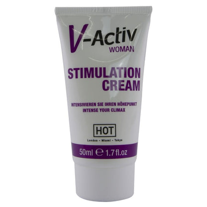 HOT - CREMA ESTIMULANTE V-ACTIV PARA MUJERES 50 ML
