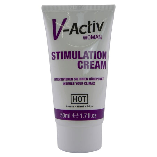 HOT - CREME ESTIMULANTE V-ACTIV PARA MULHERES 50 ML