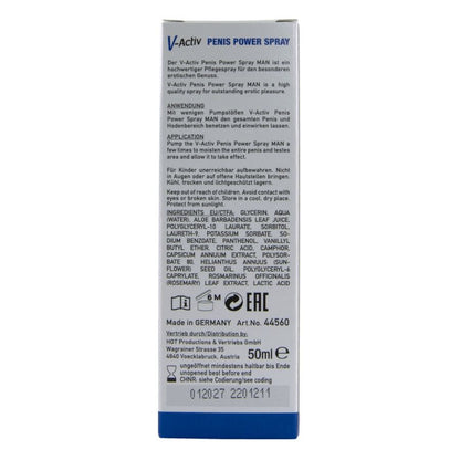 HOT - V-ACTIV SPRAY PARA LA POTENCIA PENEANA 50 ML