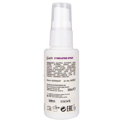 HOT - SPRAY ESTIMULANTE V-ACTIV PARA MUJERES 50 ML