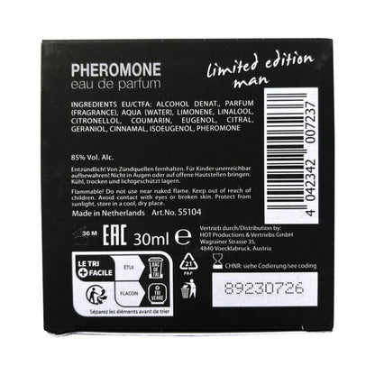 HOT - PERFUME DE FEROMÔNIOS DUBAI EDIÇÃO LIMITADA MASCULINO 30 ML
