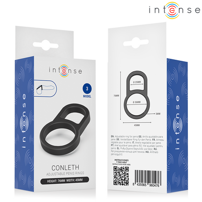 INTENSE - CONLETH ANEL PENIANO DUPLO AJUSTÁVEL MODELO 3