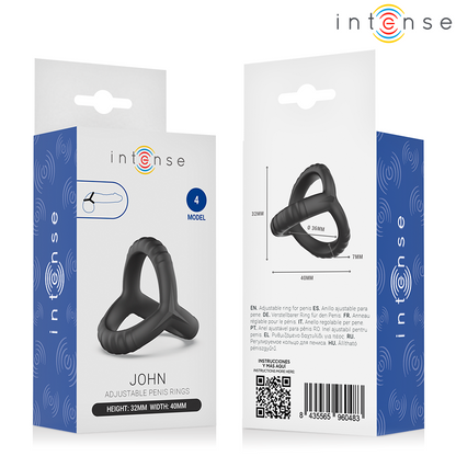 INTENSE - JOHN ANEL PENIANO TRIPLO AJUSTÁVEL MODELO 4