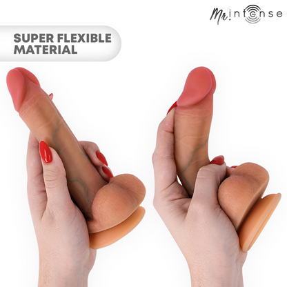 MR INTENSE - GARY PÊNIS ULTRA-REALISTA COM TESTÍCULOS 17,8 CM -Ø- 4,2 CM