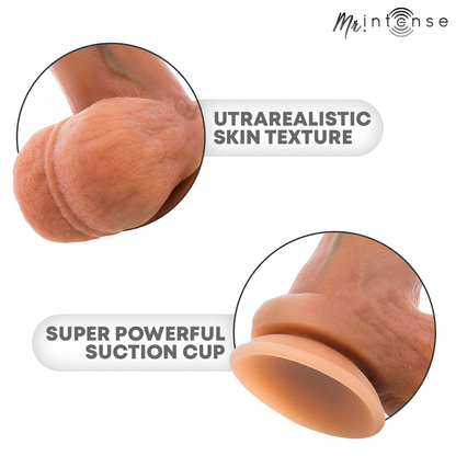 MR INTENSE - GARY M PÊNIS ULTRA-REALISTA COM TESTÍCULOS 20 CM -Ø- 4,2 CM