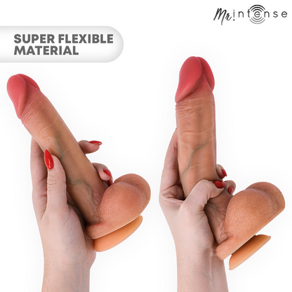 MR INTENSE - GARY M PÊNIS ULTRA-REALISTA COM TESTÍCULOS 20 CM -Ø- 4,2 CM