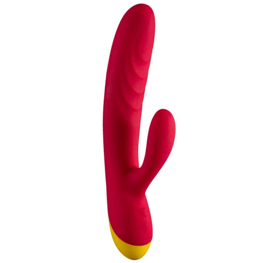 ROMP - JAZZ VIBRADOR COELHO RECARREGÁVEL VERMELHO