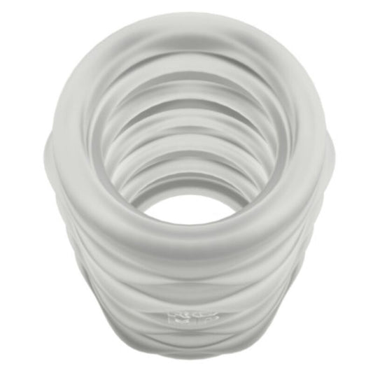ROMP - MOSH MASTURBADOR MASCULINO TRANSPARENTE COM BAINHA REVERSÍVEL DE 6 CM