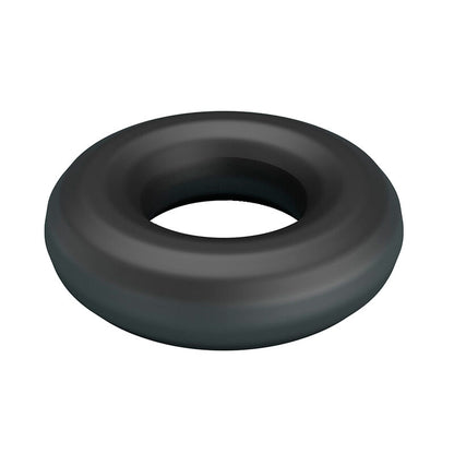 CRAZY BULL - ANEL PENIANO DE SILICONE SUPER MACIO URBANO PRETO
