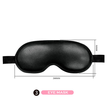 PRETTY LOVE - KIT BDSM DE 8 PEÇAS PRETO